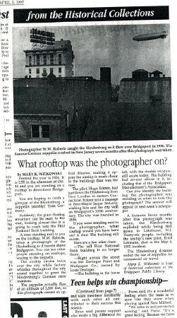 What rooftop was the photographer on?